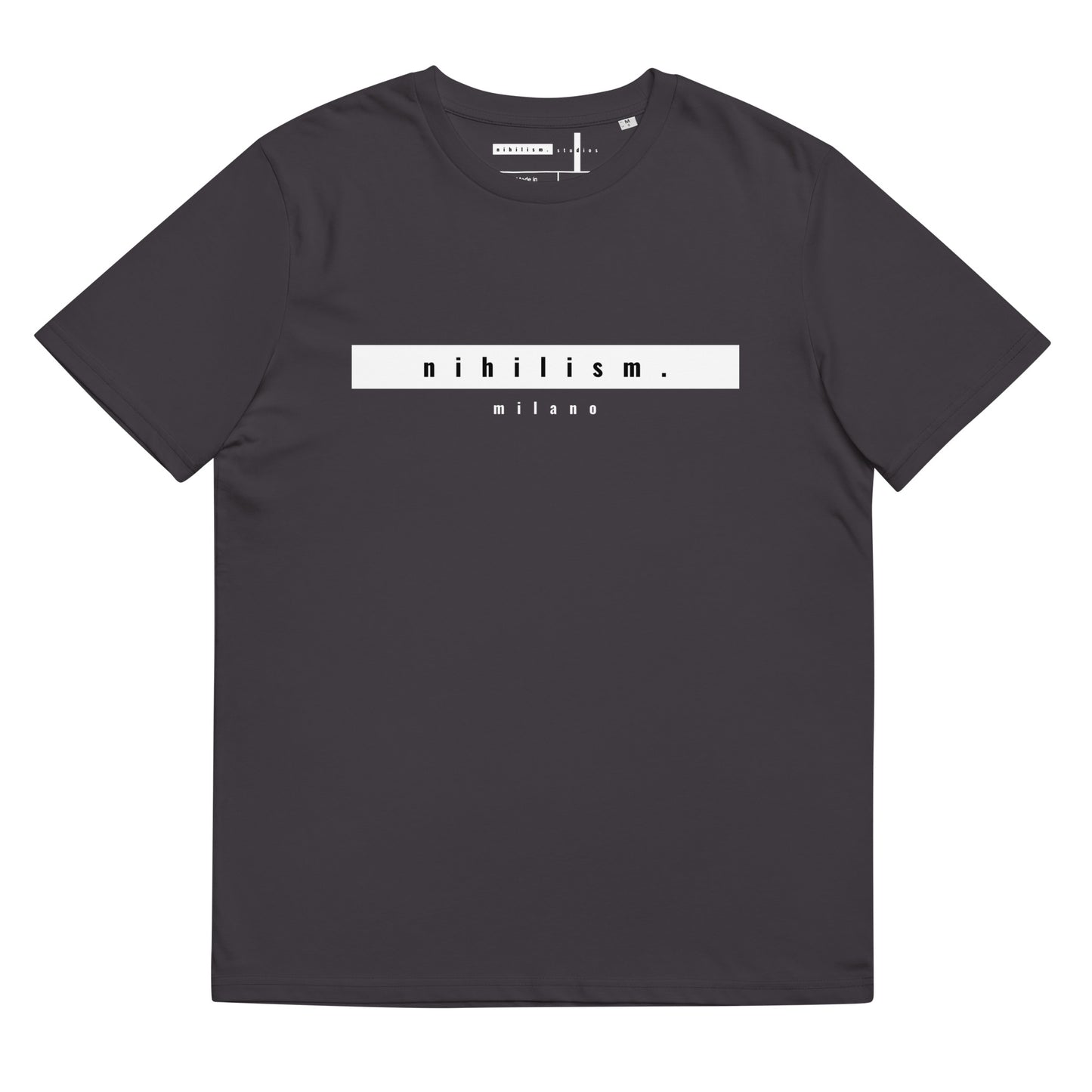 Unisex organic cotton t-shirt nihilism "Art is the answer"