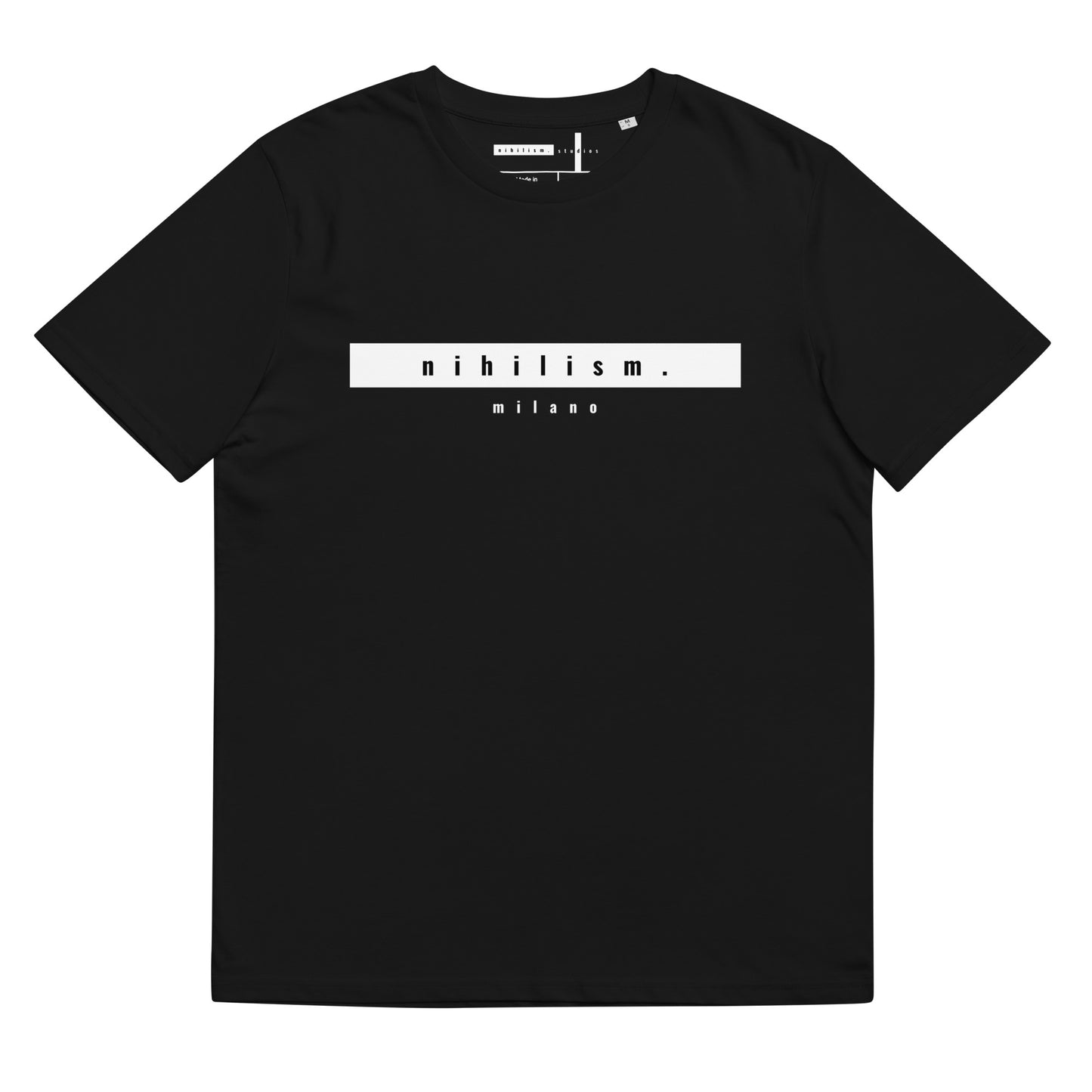 Unisex organic cotton t-shirt nihilism "I make my own values" Essential
