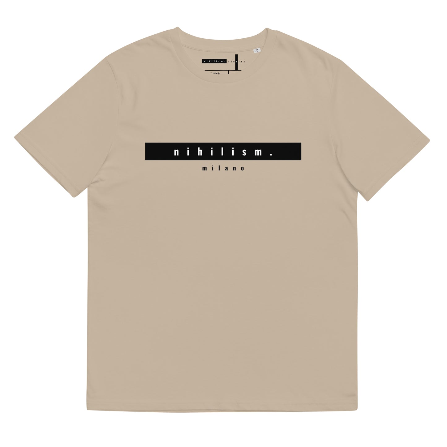 Unisex organic cotton t-shirt nihilism "I make my own values" Essential
