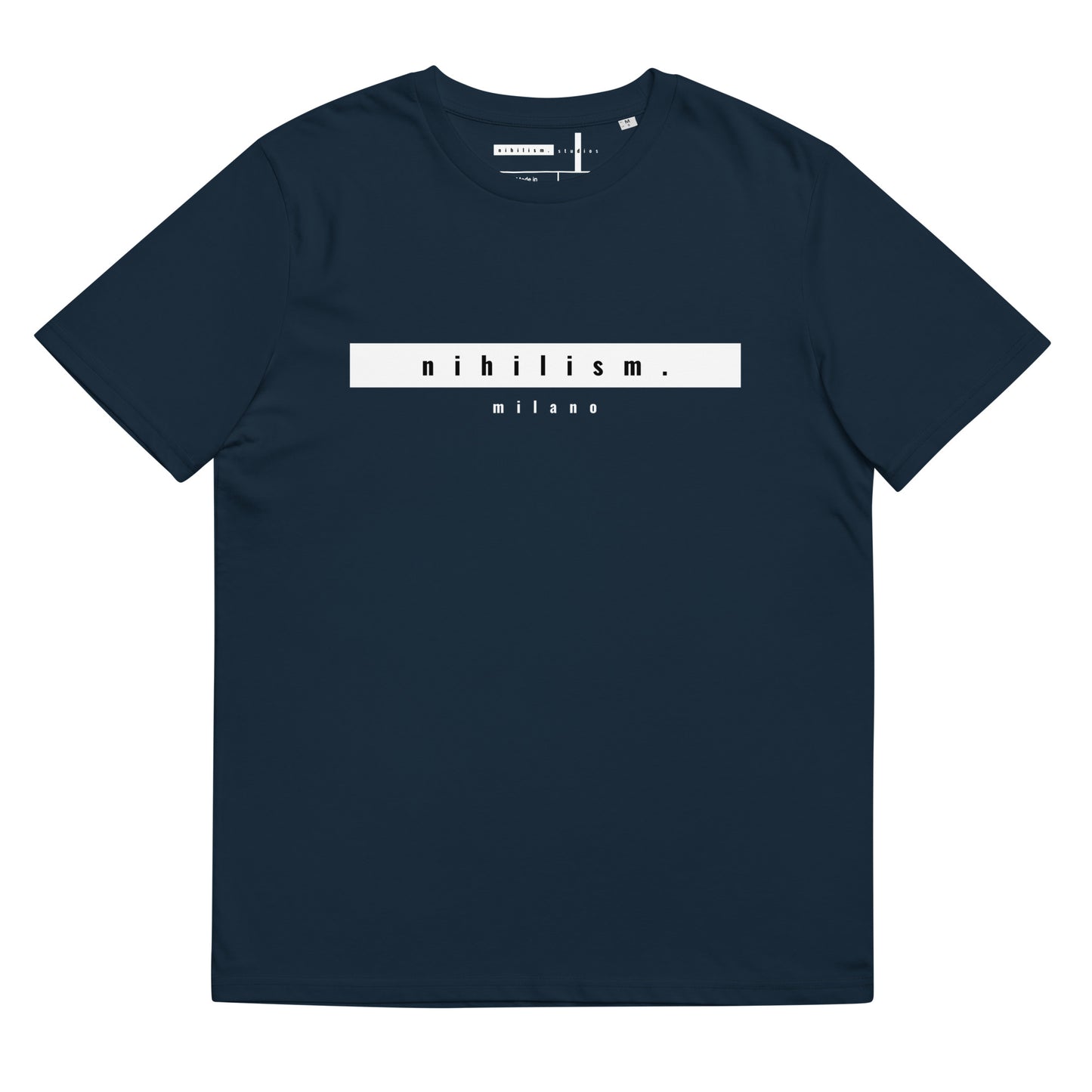 Unisex organic cotton t-shirt nihilism "I make my own values" Essential