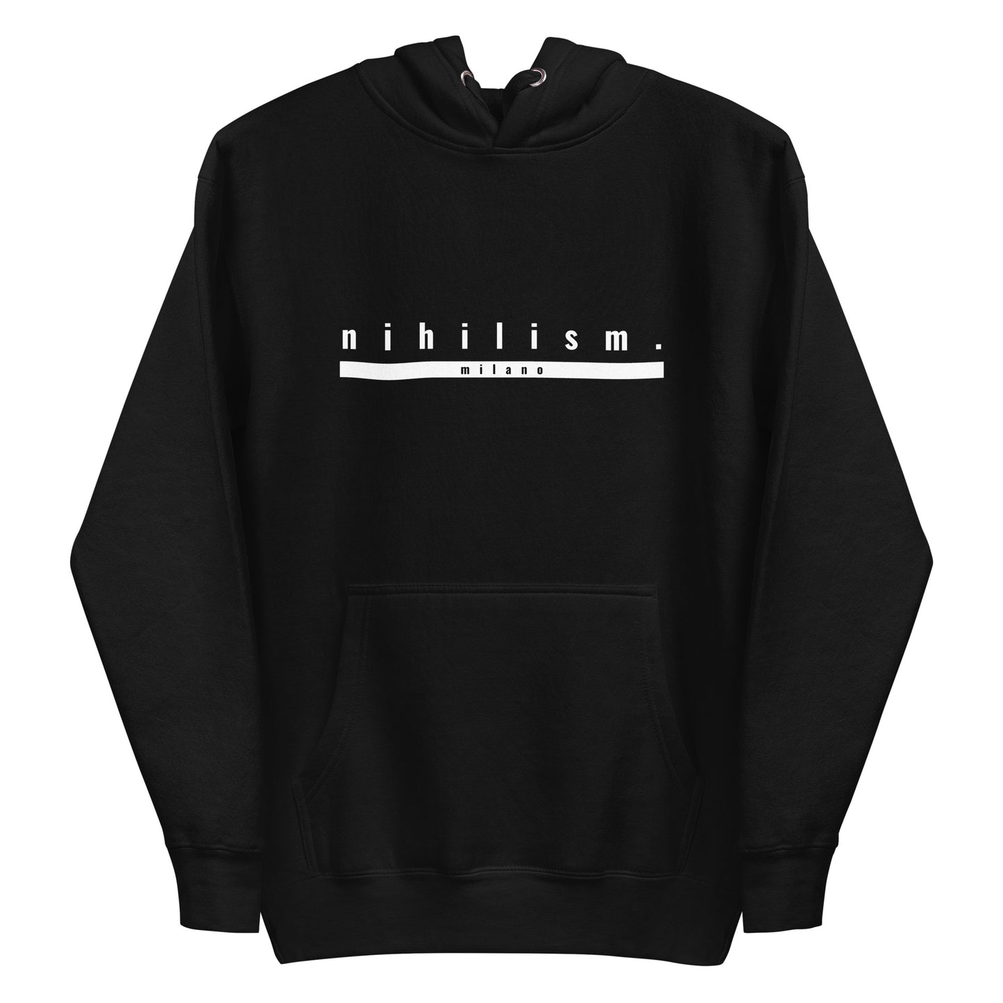Unisex Hoodie Nihilism strip "I am my God"