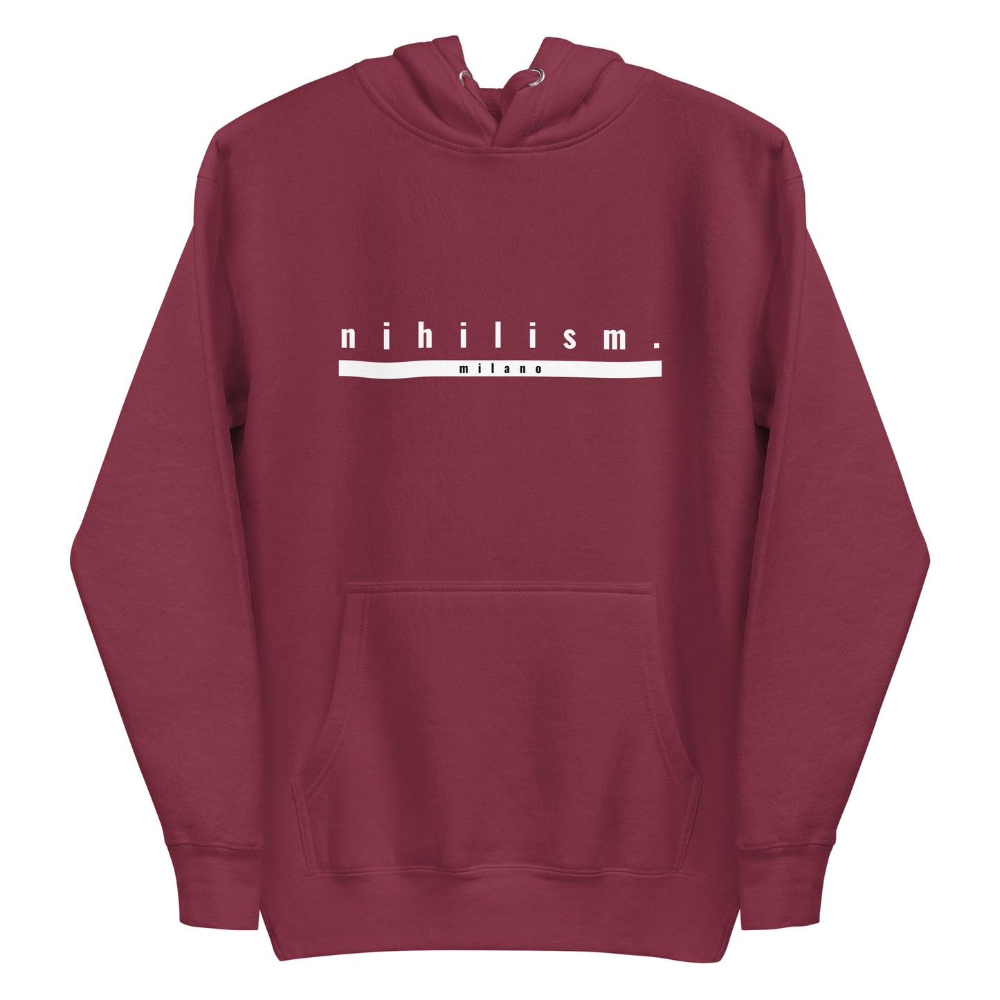 Unisex Hoodie Nihilism strip "I am my God"