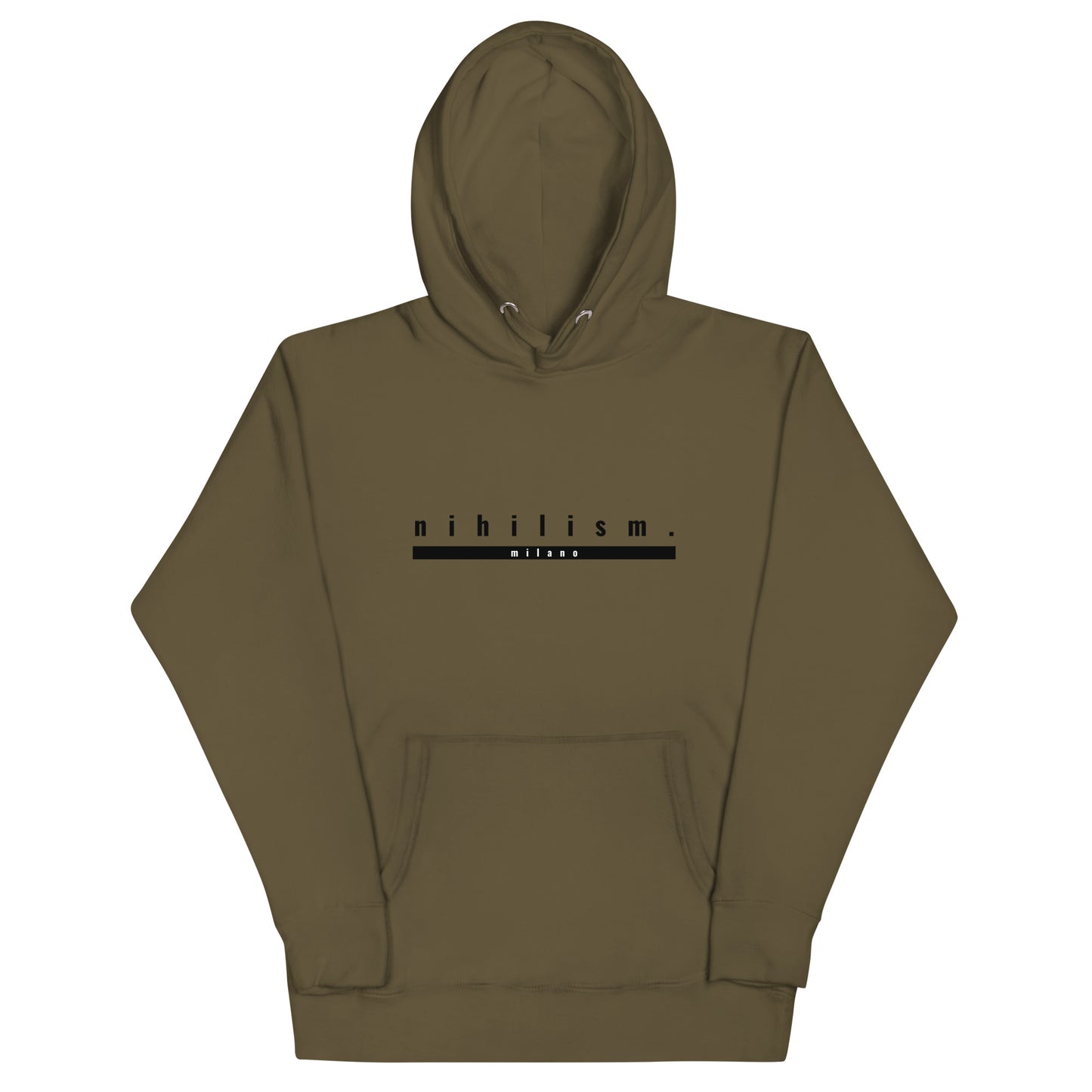 Unisex Hoodie Nihilism Strip "I Am My God"